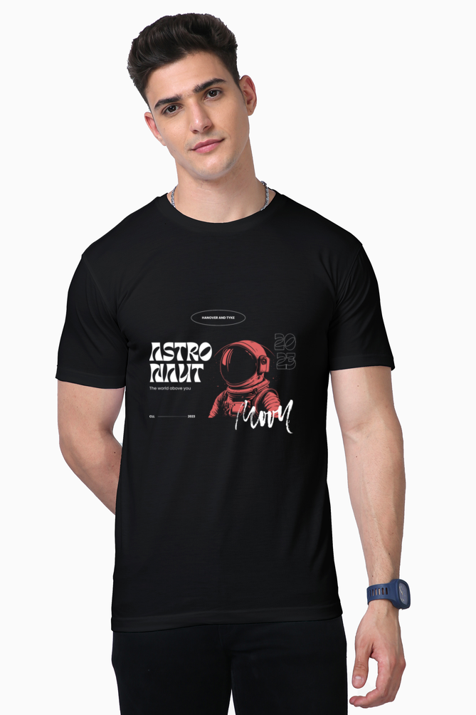 Astronaut on Moon - Best Space World T-shirt for Aero Enthusiasts