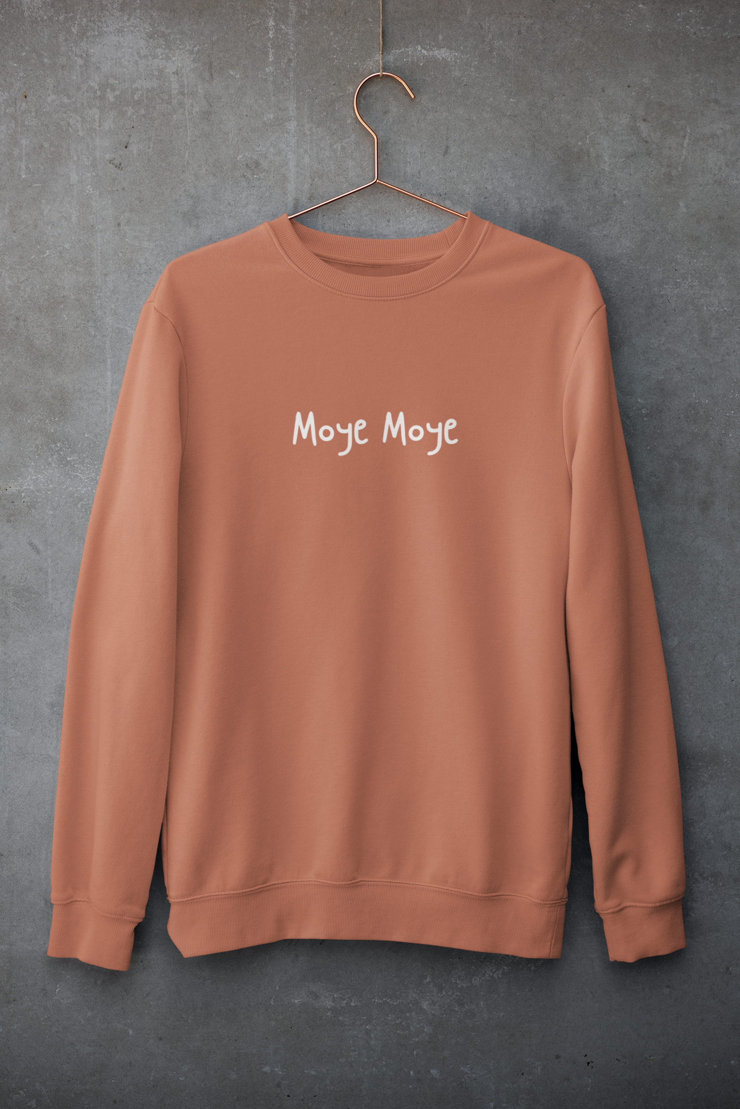 Moye Moye - Cotton Rich Light Weight Crew Neck Sweatshirt Men & Women