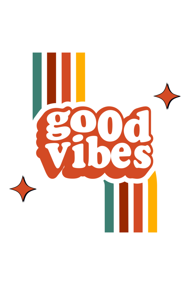 Good vibes - Tote Bags for Men & Women with Zip, College Bag for Girls, 100% Organic Cotton Tote Bag for Traveling & Daily Use