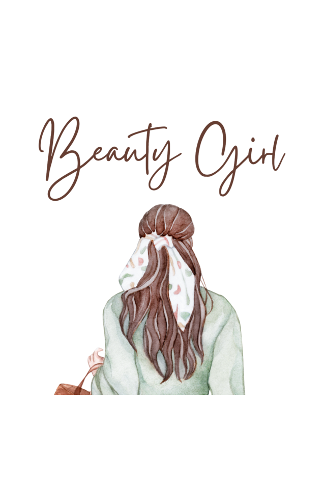 Beauty Girl - Tote Bags for Women with Zip, College Bag for Girls, 100% Organic Cotton Tote Bag for Traveling & Daily Use