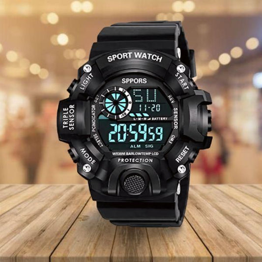 Digital Watch Shockproof Multi-Functional Automatic 5 Color Army Strap Waterproof Digital Sport's Watches for Men's