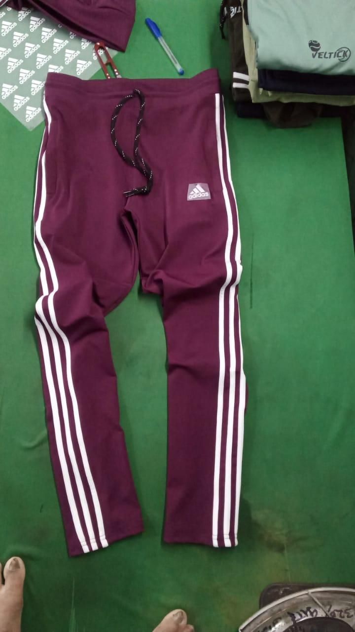 4way Lycra Side Stripe Full Sleeves Regular Fit Mens Tracksuit