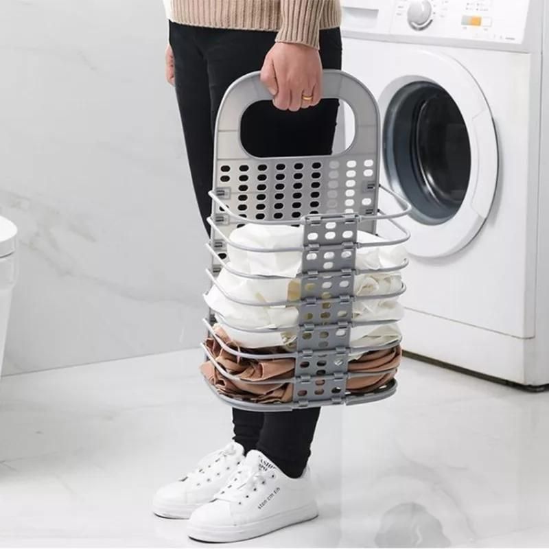 Laundry Basket - Foldable Laundry Basket(Multi-Colour)