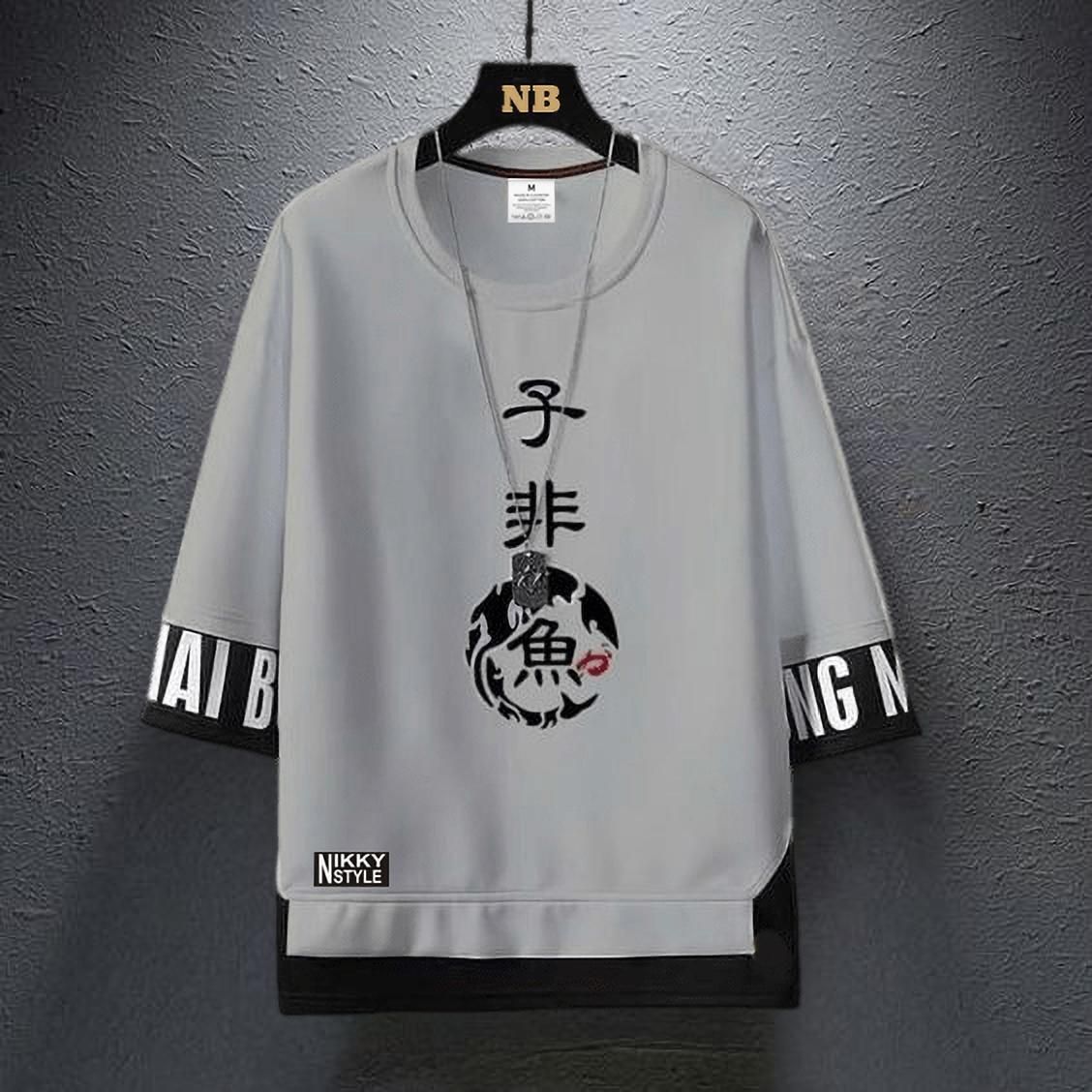 Cotton Printed Half Sleeves Mens Round Neck T-Shirt