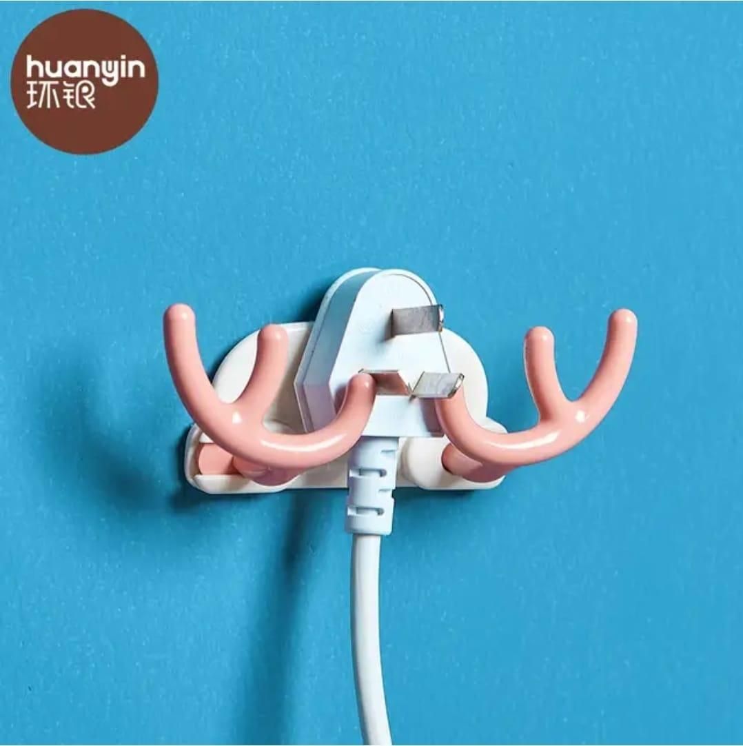 Cute Antler Plug Hook
