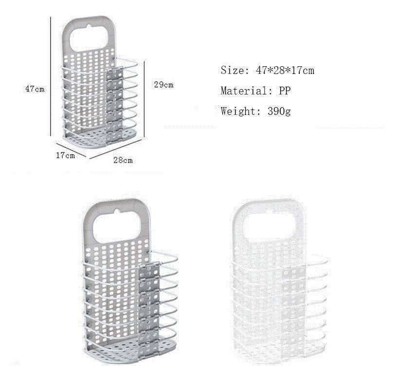 Laundry Basket - Foldable Laundry Basket(Multi-Colour)
