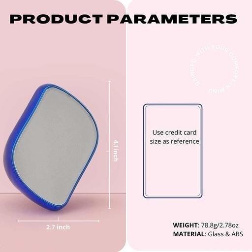 Crystal Hair Eraser for Hair Removal, Crystal Hair Remover for Men and Women, Magic Crystal Hair Remover with Gentle Skin Exfoliation ? Easy to Use, Works On All Body Parts