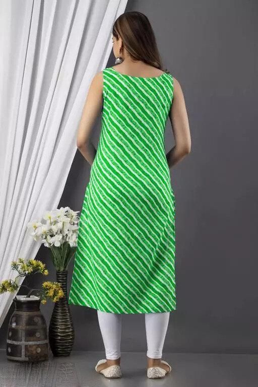 Women's Printed Polycotton Kurtis