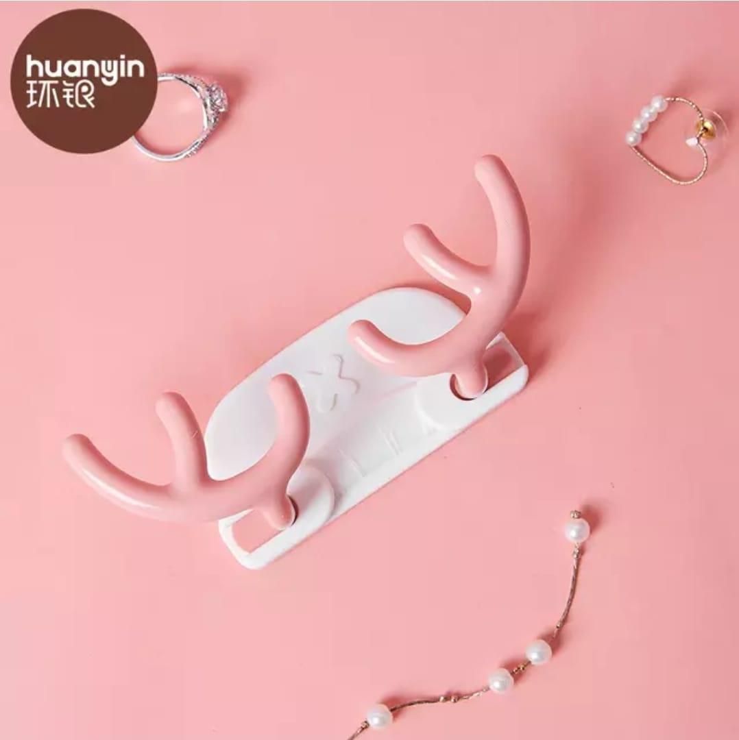 Cute Antler Plug Hook