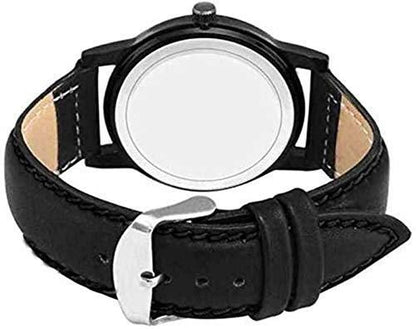 Avenger Dial Black Case and Belt Analogue Watch for Boy's and Men's