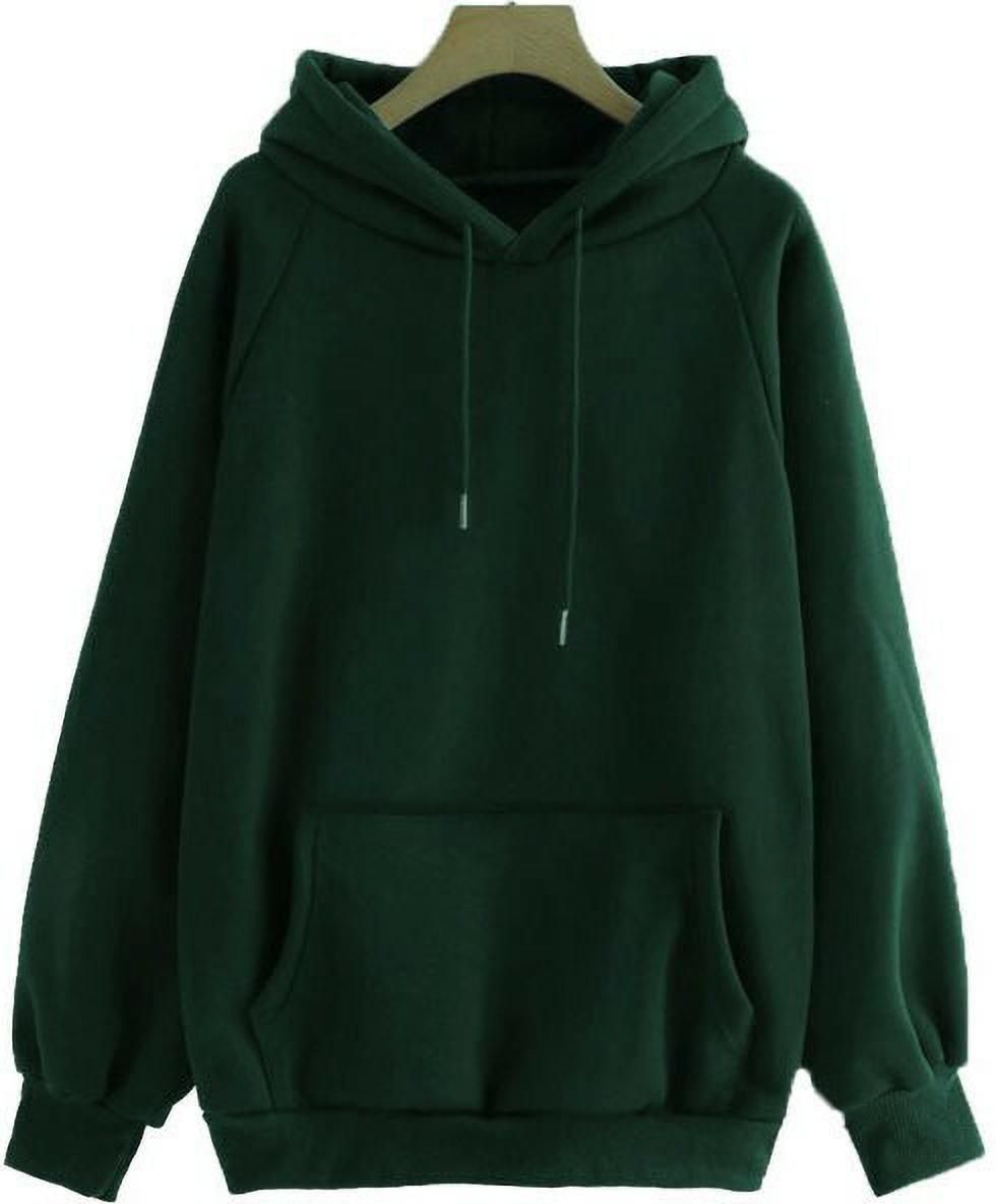 Men's Solid Fleece Hoodies