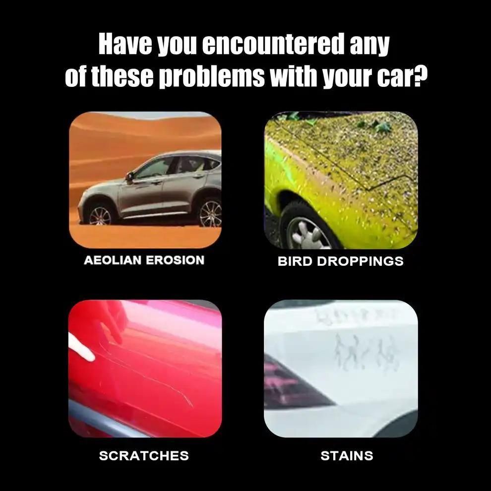 3 in 1 High Protection Quick Car Ceramic Coating Spray - Car Wax Polish Spray (Pack of 2) - CLL