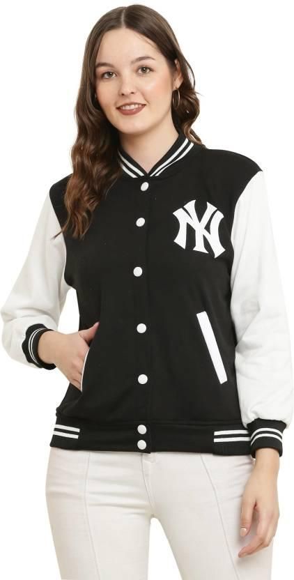 Women's Colorblock Printed Fleece Jacket