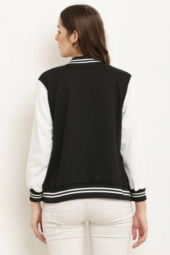 Women's Colorblock Printed Fleece Jacket