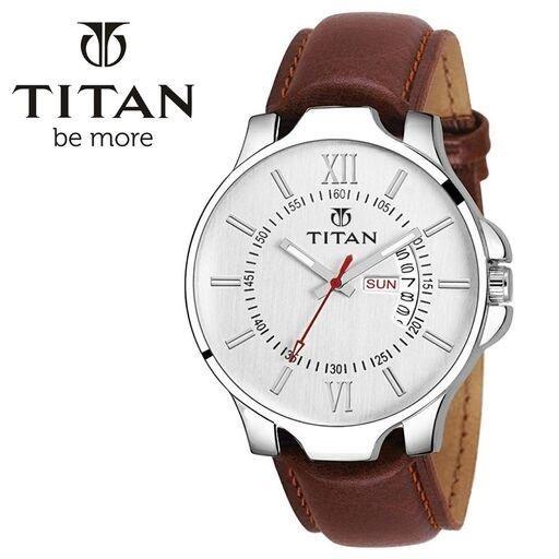 Premium PU Leather Analog Watch
